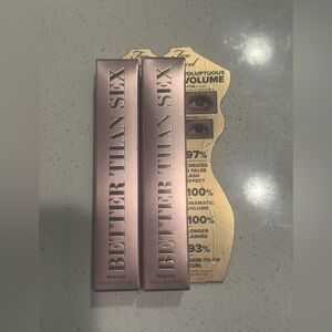 Too Faced Better Than Sex Mascara - includes 2 full size mascaras